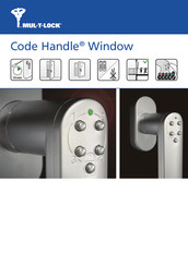 Mul-t-lock Code Handle Window Bedienungsanleitung