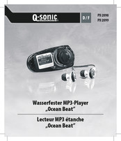 Q-Sonic px-2098 Bedienungsanleitung
