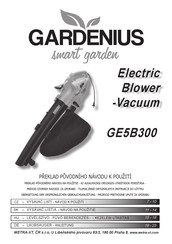 Gardenius GE5B300 Anleitung