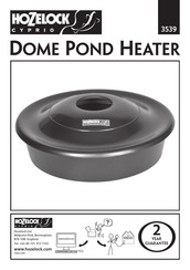 Hozelock Cyprio Dome Pond Heater 3539 Installation Und Betrieb