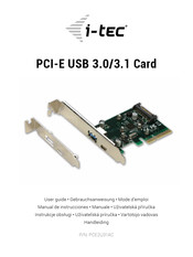i-tec PCE2U31AC Gebrauchsanweisung