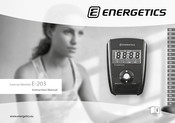 Energetics E-203 Bedienungsanleitung