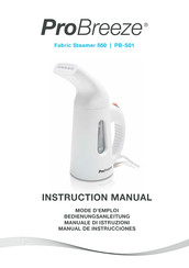 ProBreeze 850 Bedienungsanleitung