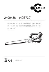 Cramer 40B730 Bedienungsanleitung