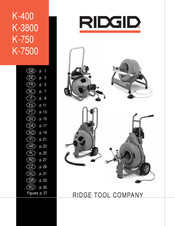RIDGID K-750 Bedienungsanleitung