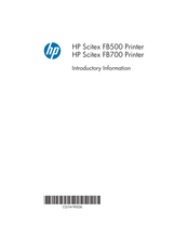 HP HP Scitex FB500 Einführende Informationen