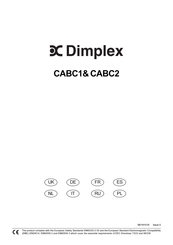 Dimplex CABC1 Bedienungsanleitung