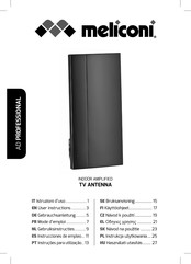 MELICONI AD PROFESSIONAL Gebrauchsanleitung