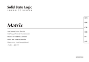 Solid State Logic Matrix Installations-Handbuch