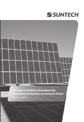 SunTech STP255-20/Wde Installationshandbuch