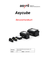 Asyril Asycube 380 Benutzerhandbuch