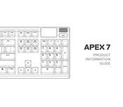 SteelSeries APEX 7 Handbuch