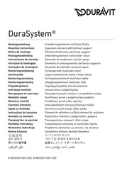 DURAVIT DuraSystem WD6006 000 000 Montageanleitung