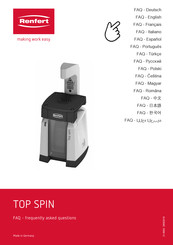 Renfert Top spin Faq