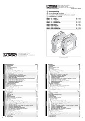 Phoenix Contact MCR-S-1-5-UI-DCI Handbuch