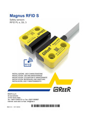Reer MRFID S Series Installation, Bedienung Und Wartung