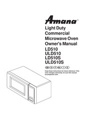 Amana LD510 Betriebsanleitung