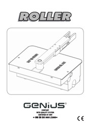 Genius ROLLER 115V Anweisungen Für Den Benutzer