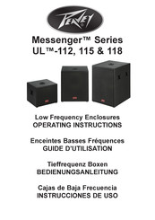 Peavey Messenger UL-112 Bedienungsanleitung