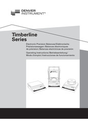 Denver Instrument Timberline TP-6101 Betriebsanleitung