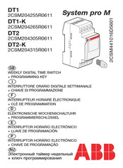 ABB System pro M DT1 Handbuch