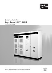 SMA Sunny Central 100LV Installationsanleitung