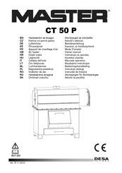 Master CT50P Betriebsanleitung