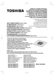 Toshiba RAS-M10SMUV-E Installationshandbuch