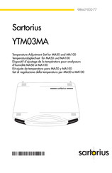 Sartorius YTM03MA Handbuch