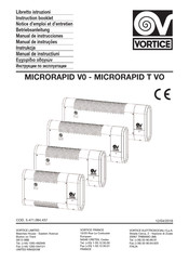 Vortice MICRORAPID T V0 Betriebsanleitung