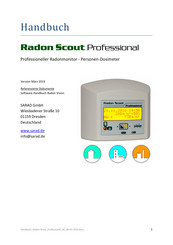 SARAD Radon Scout Professional Handbuch