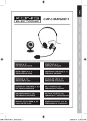 Konig Electronic CMP-CHATPACK11 Anleitung