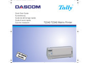 Dascom Tally T2240 Kurzanleitung