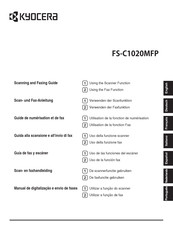 Kyocera FS-C1020MFP Anleitung