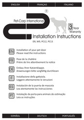 Pet-Corp PC13 Installationsanleitung