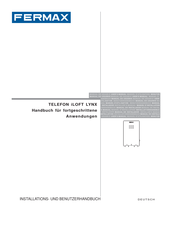 Fermax iLOFT  LYNX Installations- Und Benutzerhandbuch