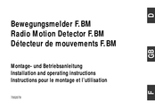Seca F.BM Montage- Und Betriebsanleitung