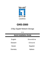 LevelOne GNS-2000 Bedienungsanleitung