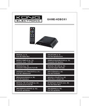Konig Electronic GAME-HDBOX1 Anleitung