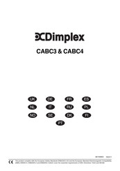 Dimplex CABC3 Montage- Und Gebrauchsanweisung