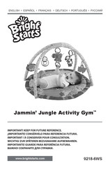 Bright Starts Jammin' Jungle Activity Gym Bedienungsanleitung