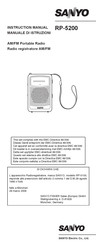 Sanyo RP-5200 Bedienungsanleitung