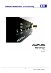 Axon J1D Handbuch