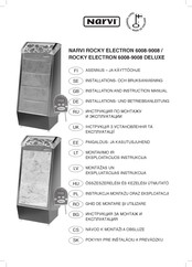 NARVI ROCKY 9008 DELUXE Installation Und Betriebsanleitung