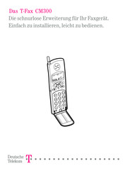 T-Mobile T-Fax CM300 Benutzerhandbuch