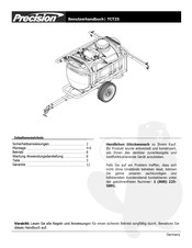 Precision TCT25 Benutzerhandbuch