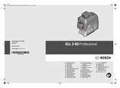 Bosch GLL 3-80 Professional Originalbetriebsanleitung
