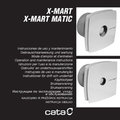 Cata X-MART Gebrauschsanweisung Und Wartung