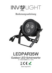 involight LEDPAR35W Bedienungsanleitung