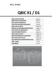 Elmo QBiC X1 Gerätehandbuch